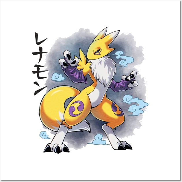 renamon Wall Art by fancy ghost